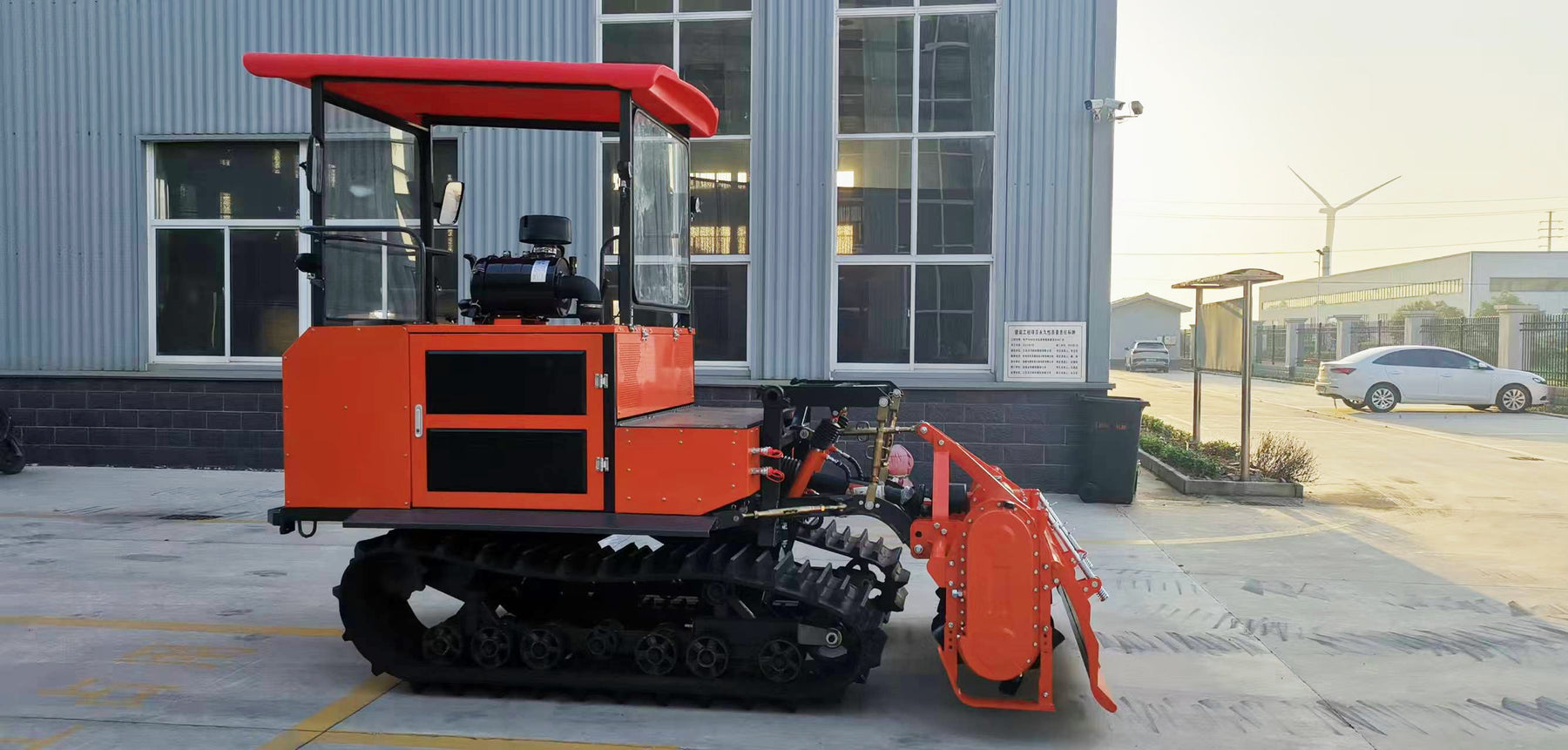 Harriston HRT Series Self-Propelled Tracked Rotary Tillers: Boost Farming Efficiency with Advanced Technology