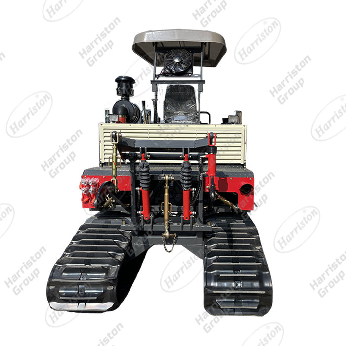 1GZL230 Crawler Tractor Tiller, 102HP CHANGCHAI 4G33 Diesel Engine, 52cc HST, YD85 Gearbox, 5509056 Rubber Track Farm Tractor