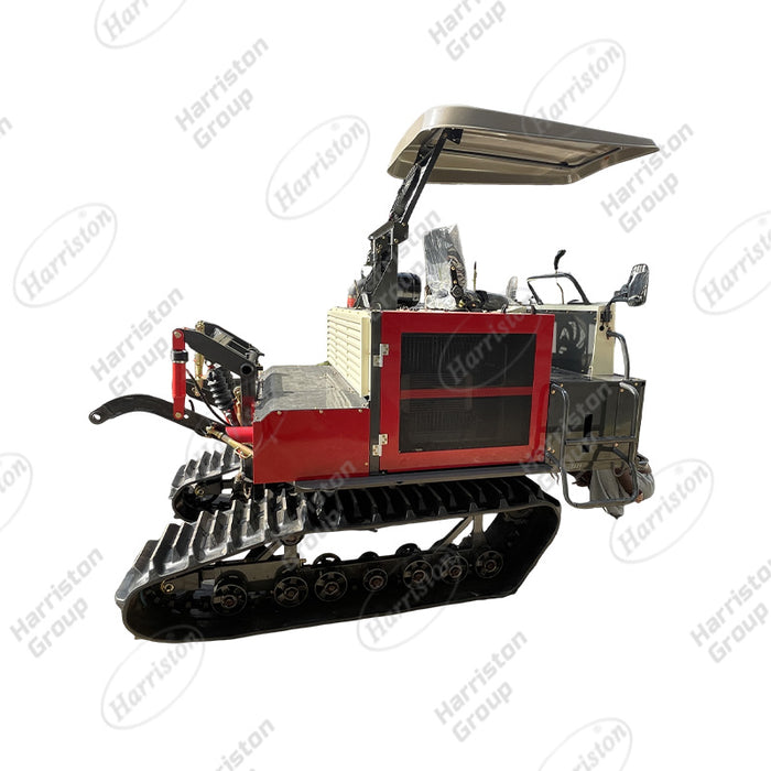 1GZL230 Crawler Tractor Tiller, 102HP CHANGCHAI 4G33 Diesel Engine, 52cc HST, YD85 Gearbox, 5509056 Rubber Track Farm Tractor