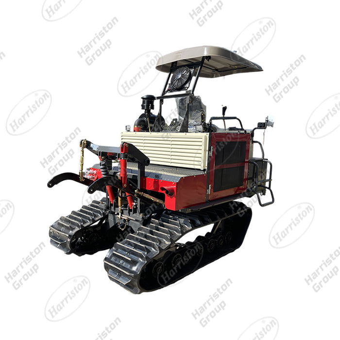 1GZL230 Crawler Tractor Tiller, 102HP CHANGCHAI 4G33 Diesel Engine, 52cc HST, YD85 Gearbox, 5509056 Rubber Track Farm Tractor