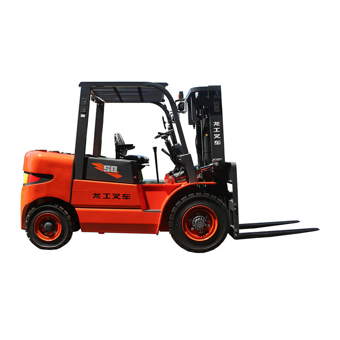 LONKING LG50 5 ton portable china narrow aisle all terrain diesel forklift Fuel forklift lonking forklift