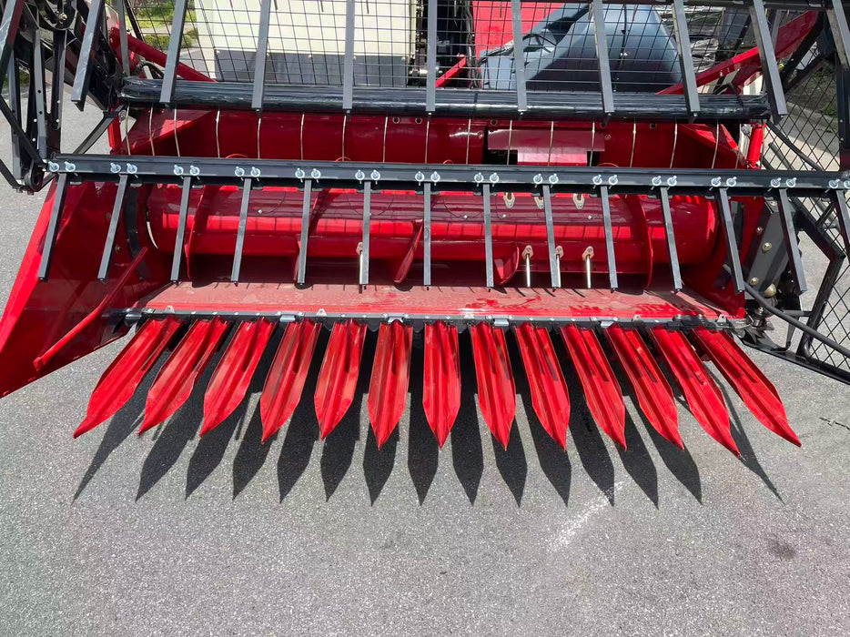 FM WORLD Corn Header Kit Combine Harvester Maize Harvesting Header Assembly Farm Machinery Spare Parts