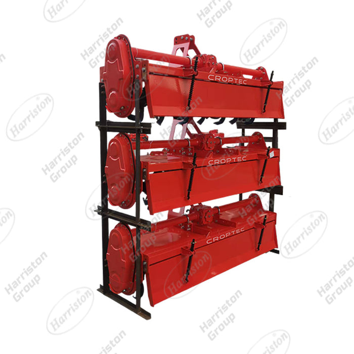 CROPTEC 1GK180 PTO Driven Rotary Cultivator Tiller for Farm Land Preparation