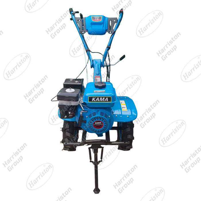 CROPTEC Gasoline Engine Power Tiller with 400 Tires, Compact Gear Box & 4+1 Blade Shaft,40blades for Efficient Farming