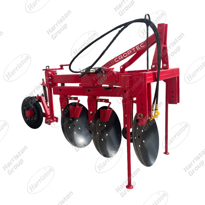1LY(SX)-325 Hydraulic Reversible Disc Plough | 3 Disc Tractor Attachment