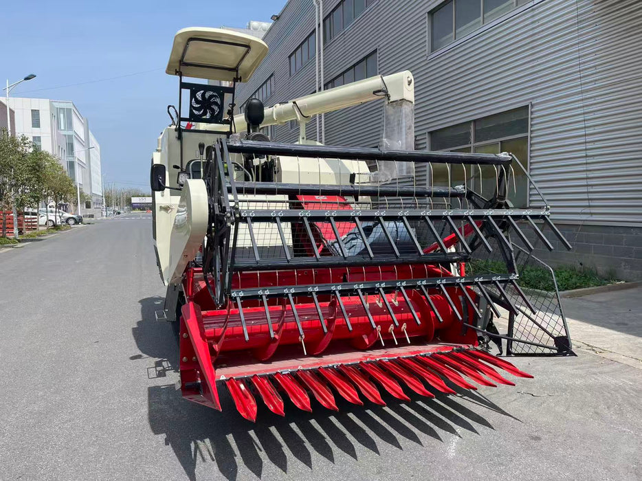 FM WORLD Corn Header Kit Combine Harvester Maize Harvesting Header Assembly Farm Machinery Spare Parts