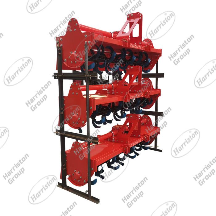 CROPTEC 1GK180 PTO Driven Rotary Cultivator Tiller for Farm Land Preparation