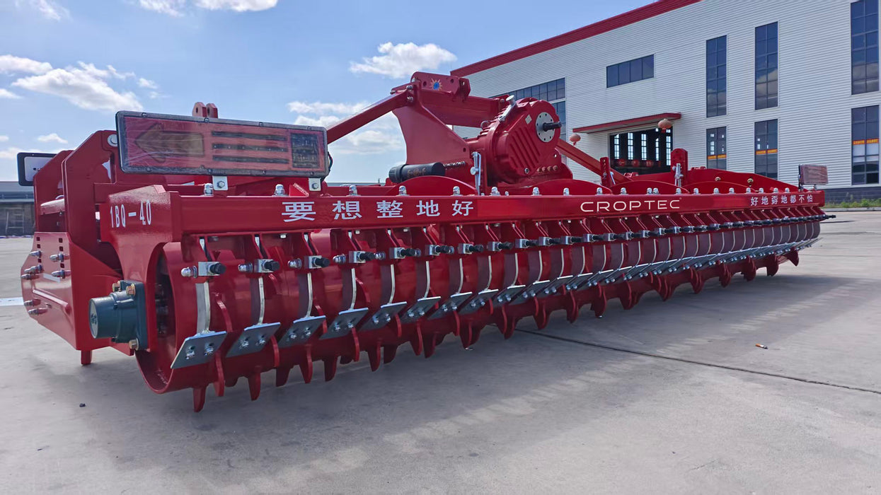 1BQ-4.0 Drive Power Harrow | 4m Heavy Duty Tractor Driven Rotary Harrow