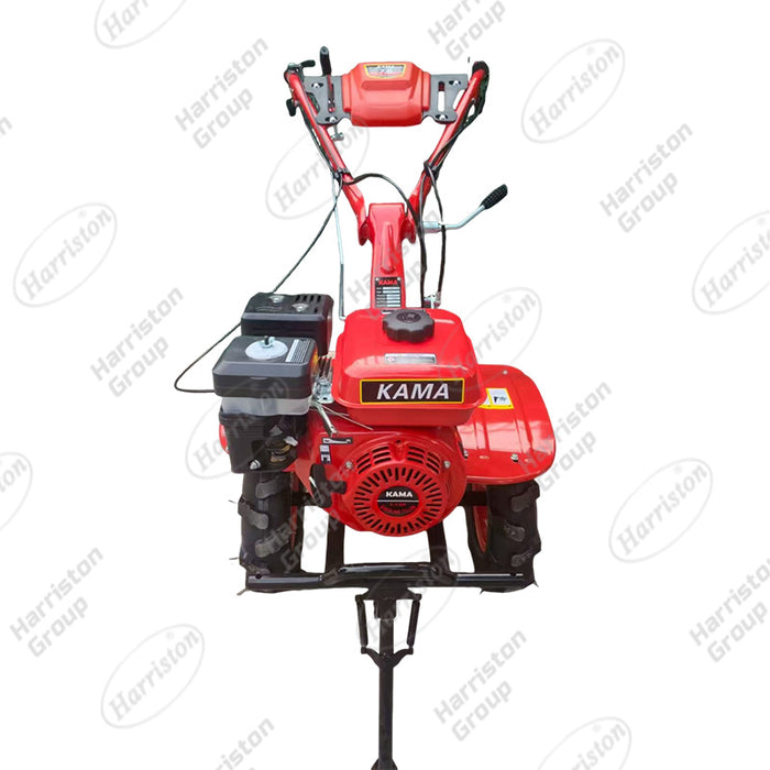 CROPTEC Gasoline Engine Power Tiller with 400 Tires, Compact Gear Box & 4+1 Blade Shaft,40blades for Efficient Farming