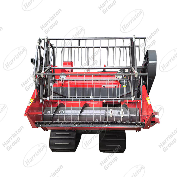 4lz1.5  20HP Crawler Self-propelled Type Mini Combine Harvester