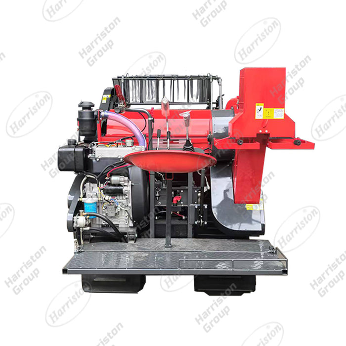 4lz1.5  20HP Crawler Self-propelled Type Mini Combine Harvester