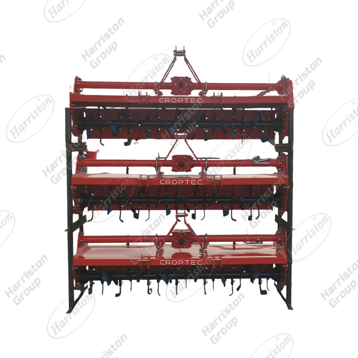 CROPTEC 1GK180 PTO Driven Rotary Cultivator Tiller for Farm Land Preparation