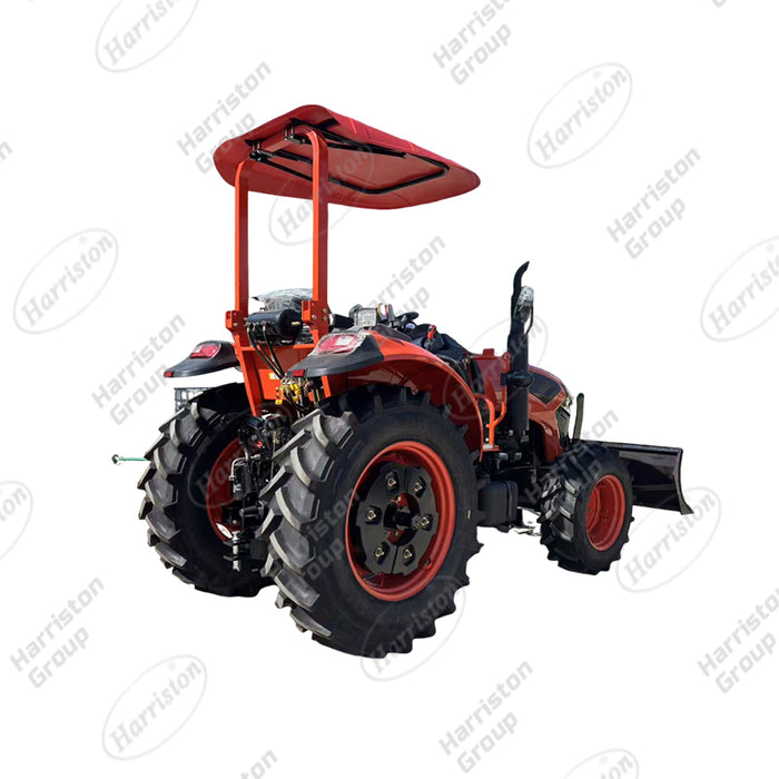CR-TB754 75HP 4WD Farm Tractor With YTO Diesel Engine,12+12 Shuttle Gearbox,11 Inch LLK Clutch,TB3808530 2808520 Tires,Equipped Front Dozer