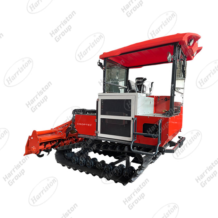 CRX5-102PLUS Crawler Rotary Tiller | 102HP Self-Propelled Tracked Cultivator for Wet & Dry Farmland
