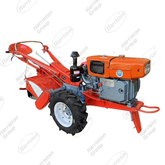 DF18 18HP Agricultural Power Tiller Diesel Walking Tractor with Rotary Tiller for Farming