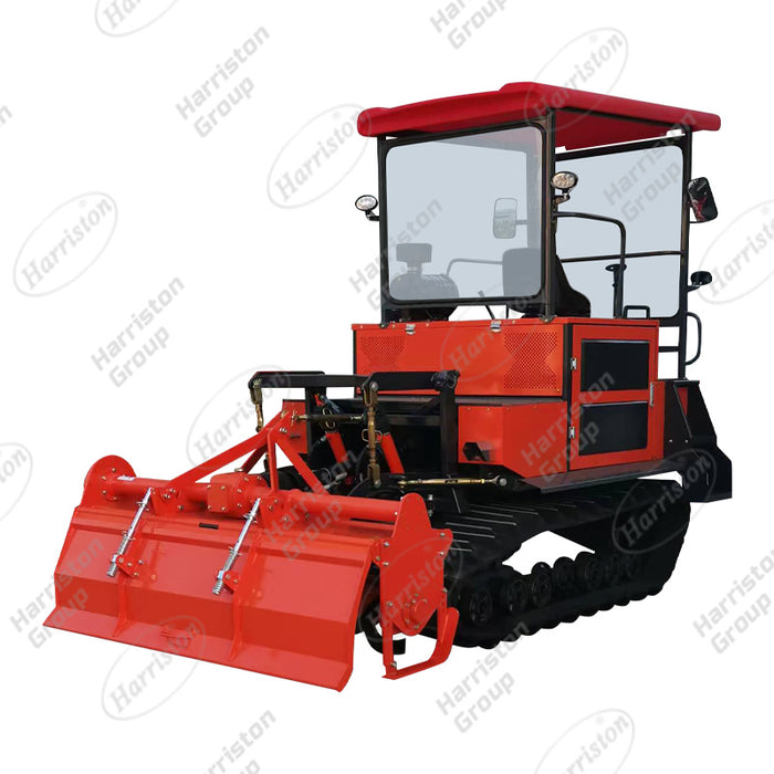 HRT-1GZL-230 120HP  Self propelled Rubber Track Rotary Tiller