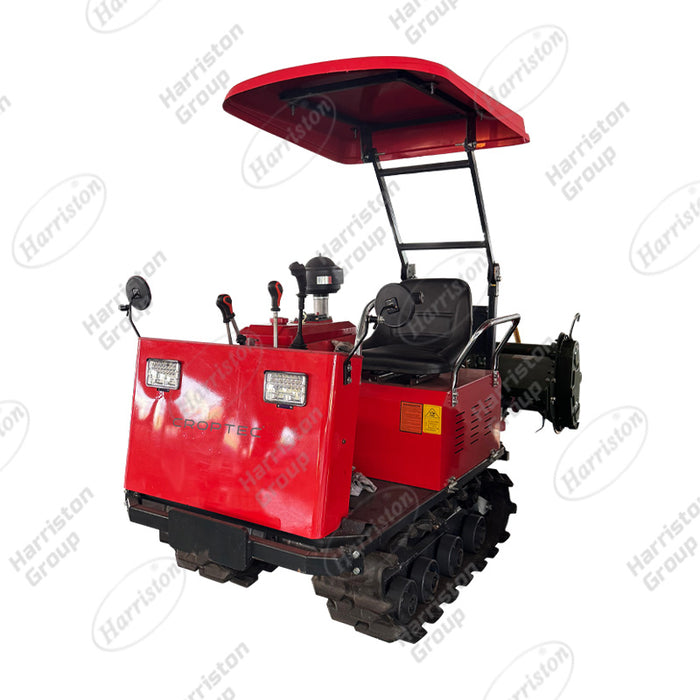 HRT-35HP-130  Rubber Track Rotary Tiller Self Propelled Craeler Rotary Tiller