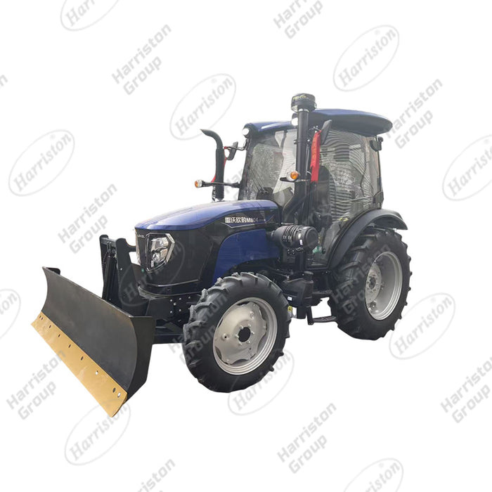 LOVOL M804 80HP 4WD Farm Tractor with Front Dozer Blade, Agricultural Tractor for Sale