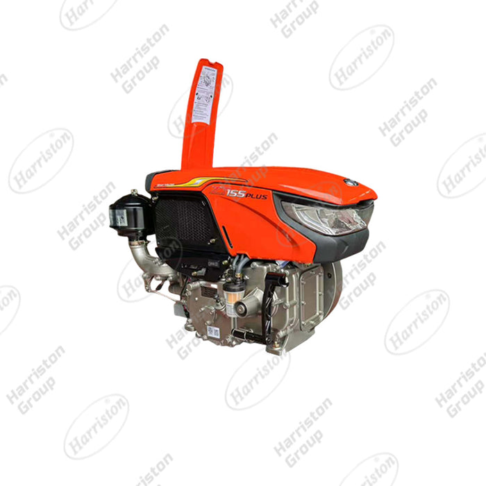 RT155 Plus Single Cylinder Water Cooled Diesel Engine Agricultural Diesel Motor for Walking Tractor Farm Machinery
