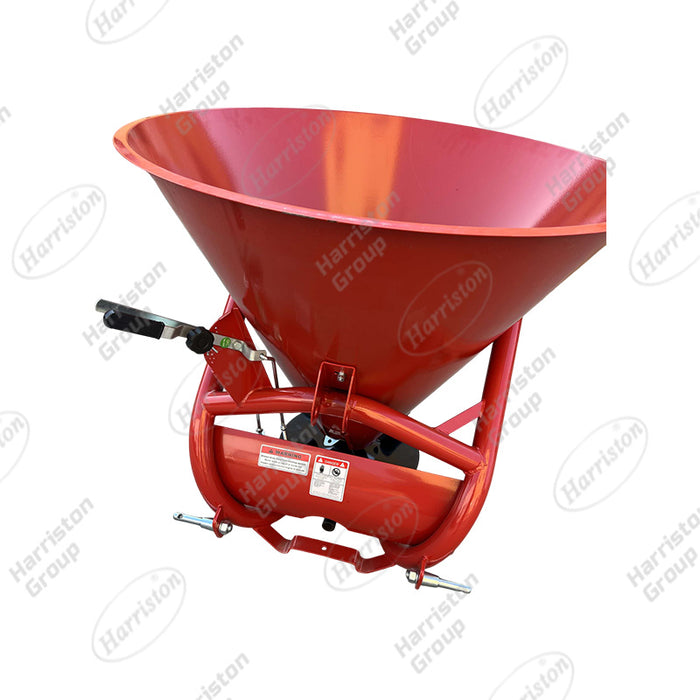 Single Disc Fertilizer Spreader 360L / 500L, Tractor Mounted Fertilizer Spreading Machine for Farm
