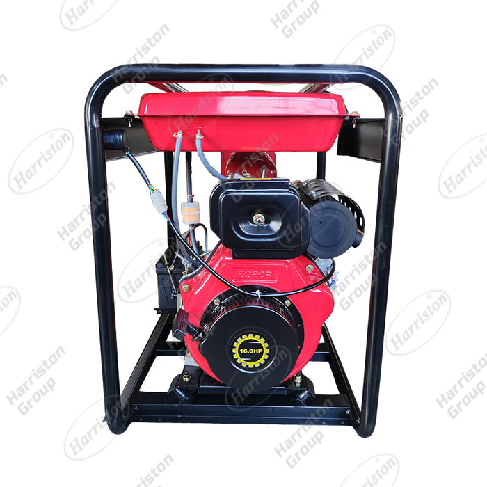 TP60CPE 6 Inch Diesel Irrigation Water Pump, 195 Diesel Engine High Flow Water Pump for Farm Irrigation & Flood Control