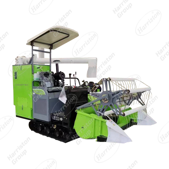 4LZ-1.5A Mini Crawler Self-propelled Full Feed Type Grain Combine Harvester for Rice and Wheat